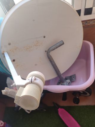 decodificador y antena parabolica