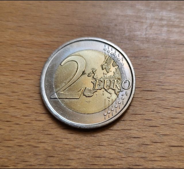 Moneda 2 euros. UEM