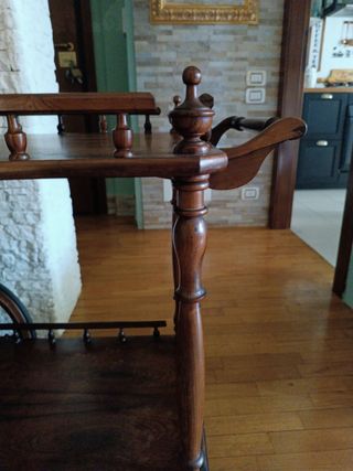 Carrello bar Vintage in legno massello