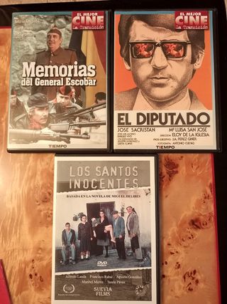 Lote de películas españolas en DVD