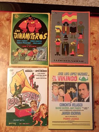 Lote de películas españolas en DVD