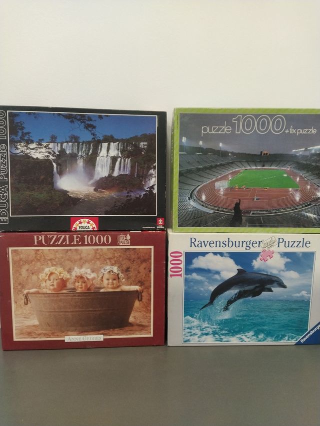 Pack puzles antiguos usados