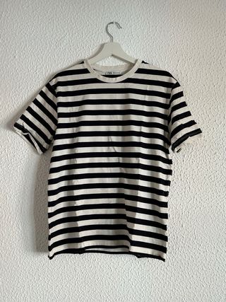 Camiseta rayas Zara M