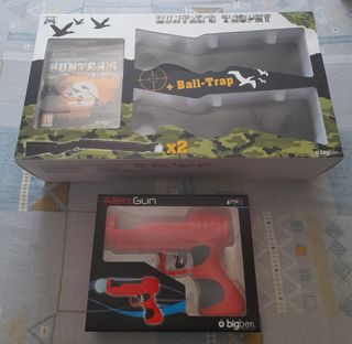 PRECINTADO PS3.Pack Juego Hunter's Trophy 
