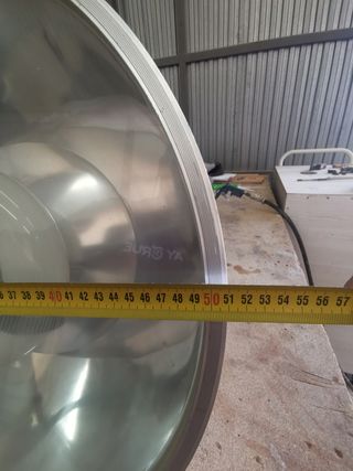 Lampara luminaria industrial