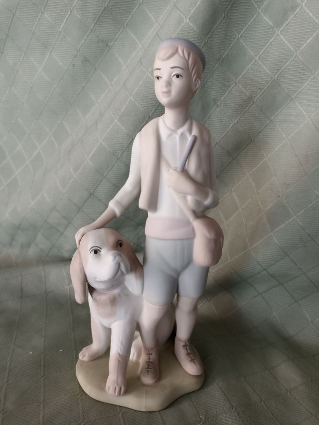 Figura pastor con perro