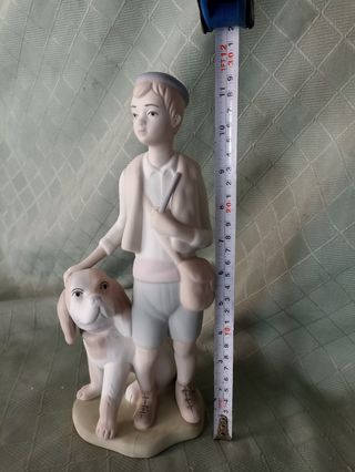 Figura pastor con perro