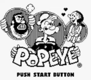 Popeye Game Boy Japon