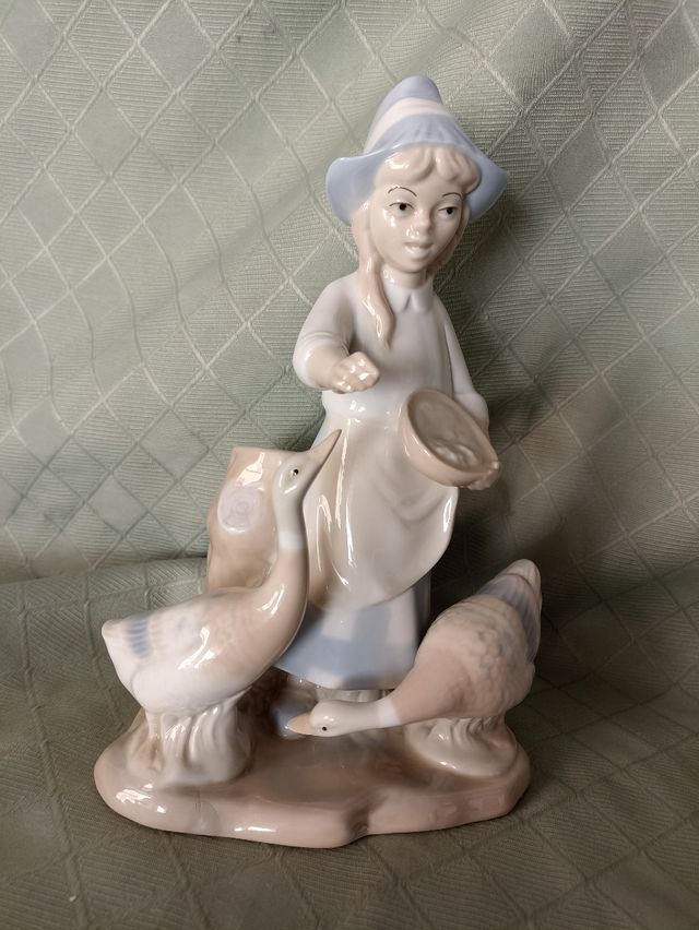 Figura porcelana patos