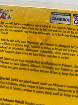 Pokemon Pinball Game Boy Color