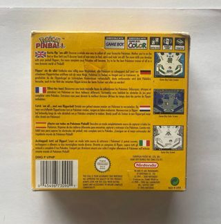 Pokemon Pinball Game Boy Color