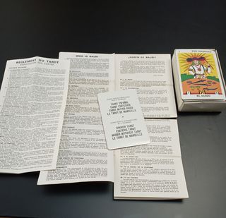 Cartas de tarot Doménico Balbi ✨ Fournier