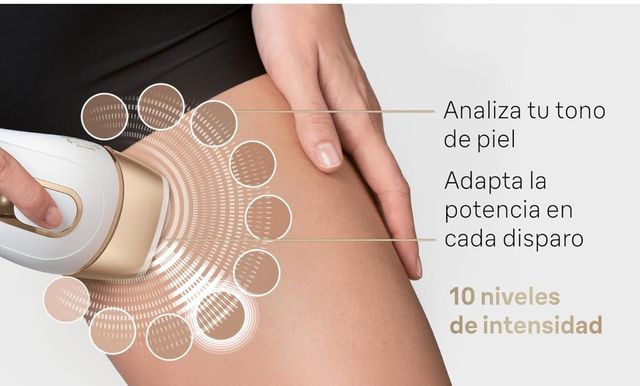 Depilación IPL Braun Silk expert Pro 5