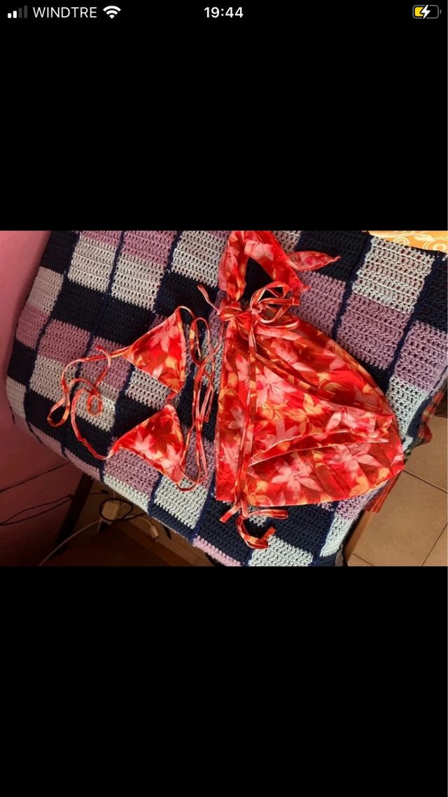 Bikini Shein con gonnellino misura small