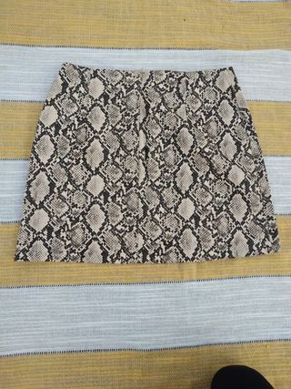 Falda piel serpiente NUEVA 