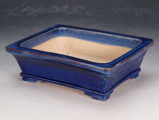 MACETA DE BONSAI FUKUDA. 16.8 x 13,3 x 5,3 cm.