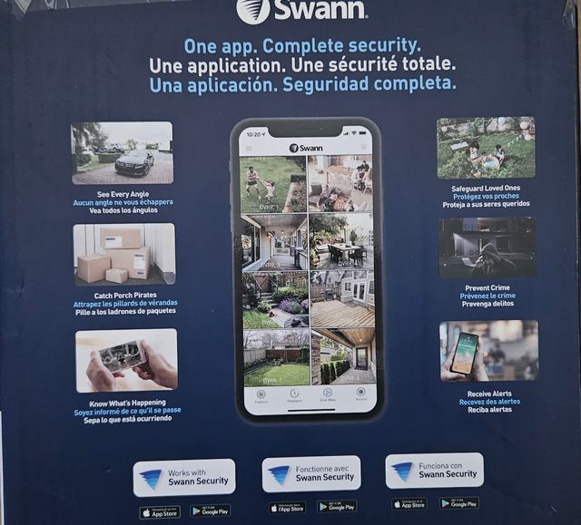 Kit camaras Swann cctv 4k Ultra HD Nuevo