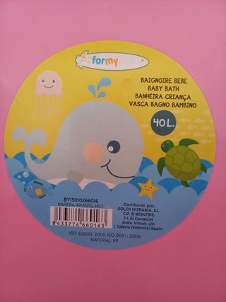 Bañera bebé