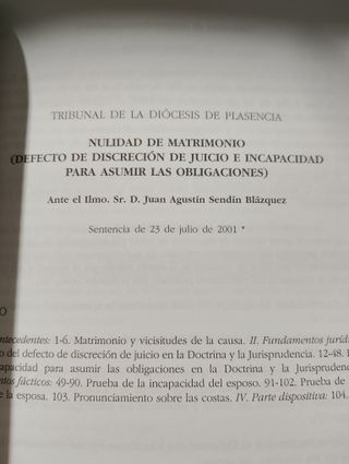 JURISPRUDENCIA CANONIGA