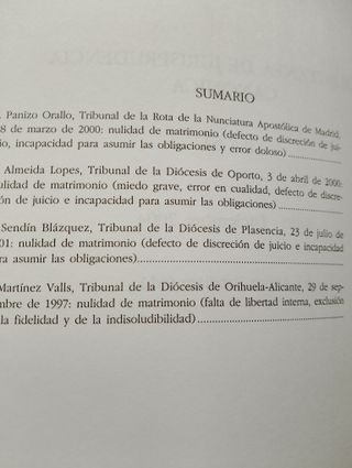 JURISPRUDENCIA CANONIGA