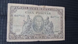 Billete 100 pesetas 1940