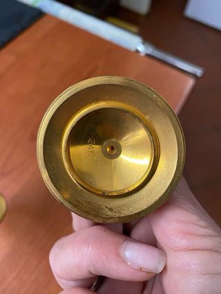 Bicchieri da aperitivo dorati a 24 carati,