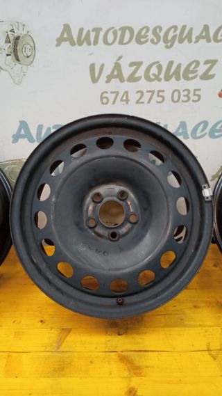 Llantas chapa en 16 Grupo Vag 5x100