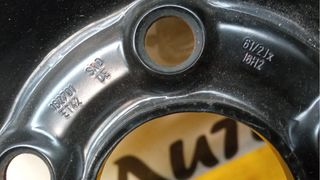 Llantas chapa en 16 Grupo Vag 5x100
