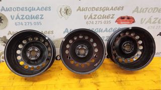 Llantas chapa en 16 Grupo Vag 5x100