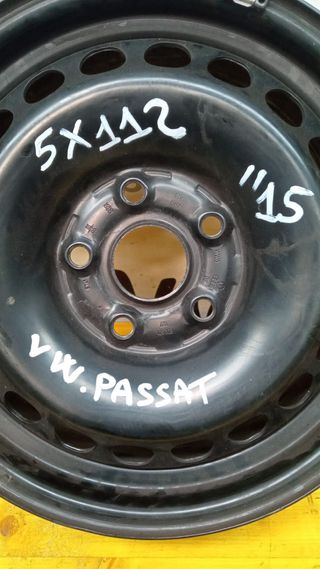 Llanta de chapa 15 pulgadas VW.Passat 5x112