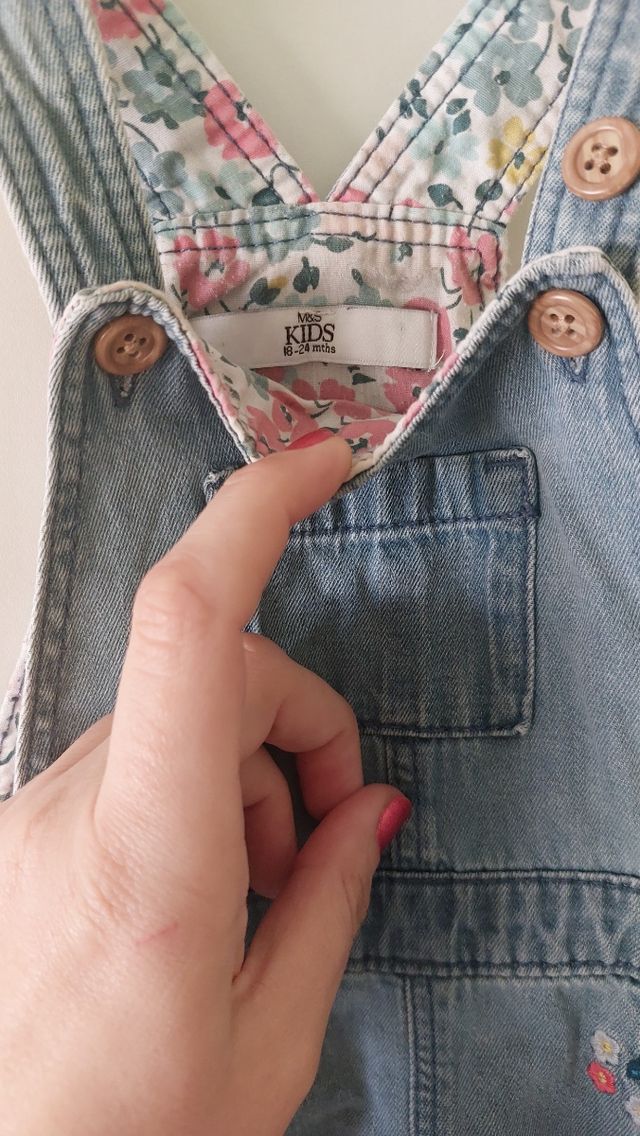 Vestido vaquero 2 años