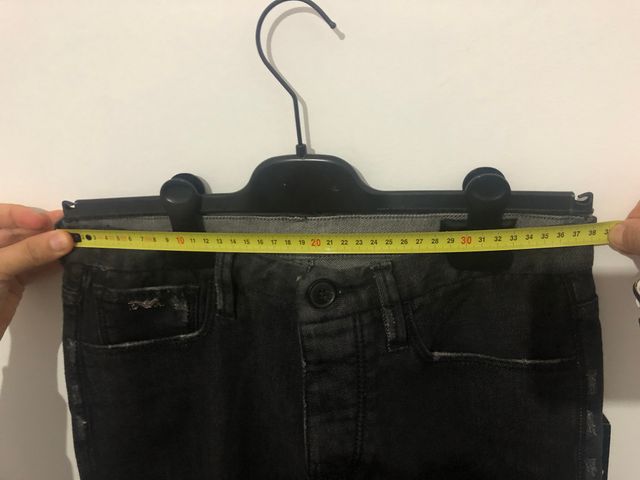 JEANS EMPORIO ARMANI taglia 29 cartellinati grigio