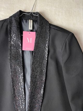 Blazer con strass