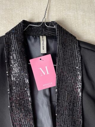 Blazer con strass