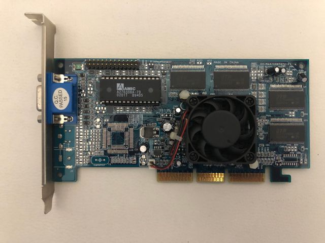 SCHEDA PCB VGA mm64-01 a4-m64/vantatv-e1- rara