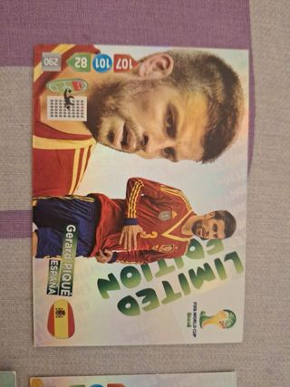 Pack 8 Limited Edition Adrenalyn Mundial