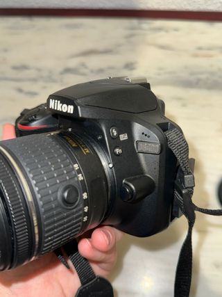 Cámara de fotos digital nikon