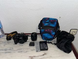 Cámara de fotos digital nikon