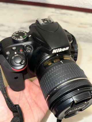 Cámara de fotos digital nikon