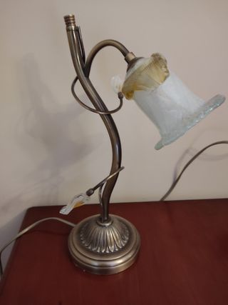 Juego de lámparas de bronce