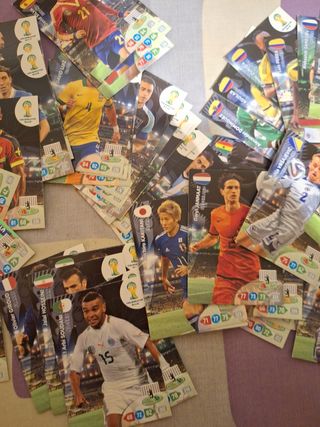 Cartas Sueltas Basicas Adrenalyn Mundial