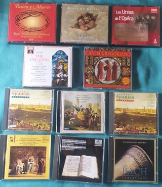 Oferton!: Gran Lote CDs Musica Clasica- religiosa!