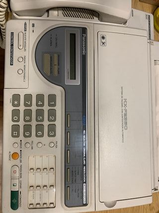 facsímil Panasonic, Teléfono, fax, contestador