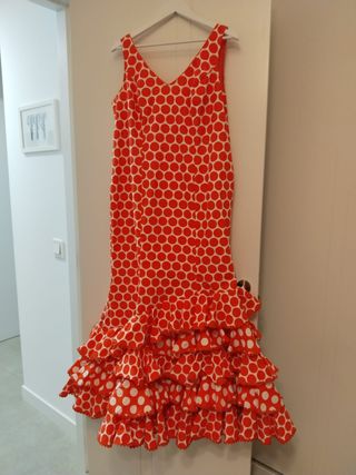 Traje flamenca