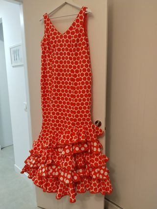 Traje flamenca