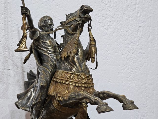 Bronce de jinete bereber