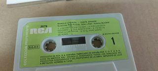 Casete Manolo Caracol . Cante Grande