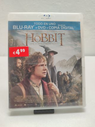 blu ray El Hobbit un viaje inesperado