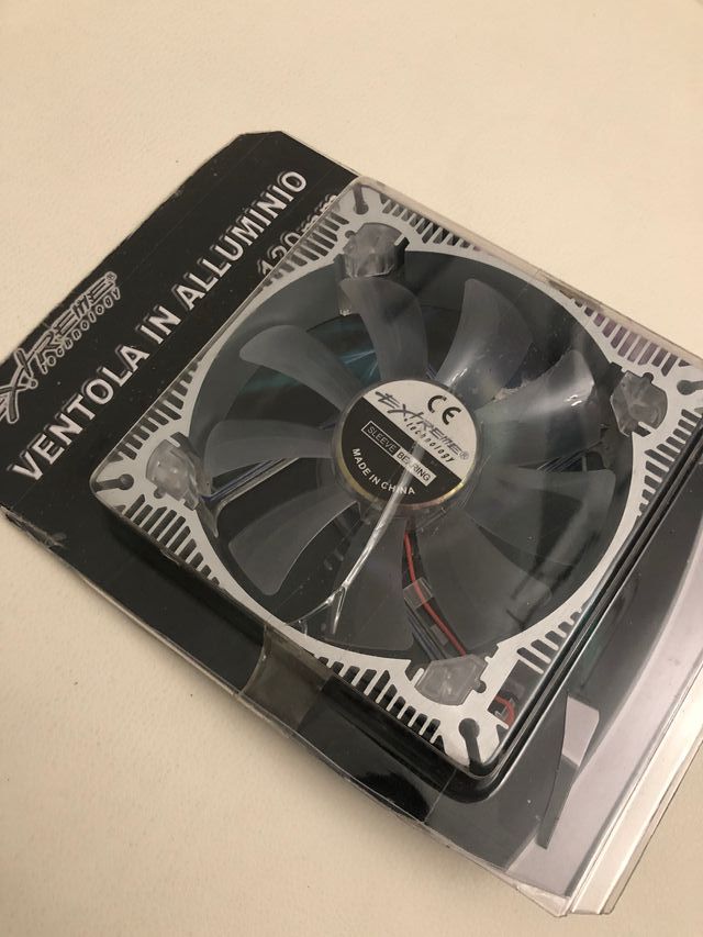 VENTOLA PC in alluminio 120 mm (Extreme) x case
