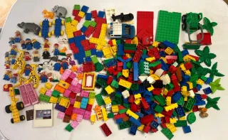 Set Lego Duplo da 3,5 kg, Bibuddi e Playmobil